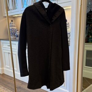 Lululemon Athletica Black Jacket with Satin Detail